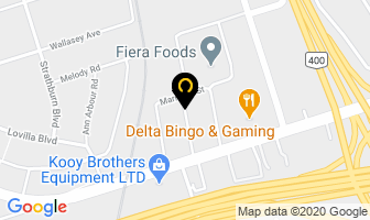 Das Auto Scrap & Towing in North York map