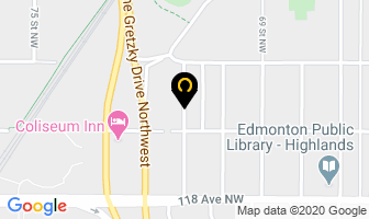 Data-Link Networking in Edmonton map