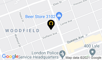 Database Directories in London map