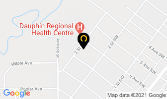 Dauphin Clinic Pharmacy in Dauphin map