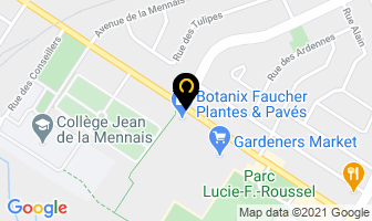 Dauphinais Perras Denise in La Prairie map