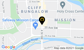 Dave Nickle Financial in Calgary map