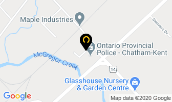 Dave Polowick Design in Chatham-Kent map