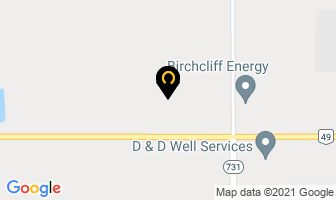 Dave Ross Equipment Ltd in Spirit River map