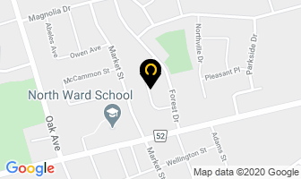 Dave White Appliance Service in Brantford map