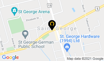 Dave's Auto Centre Napa Autopro in Brant County map