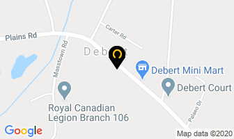 Dave's Service Center in Debert map