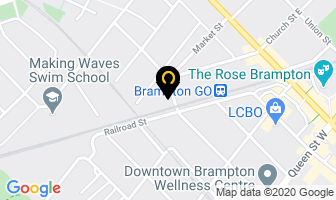 David Acri Law Office in Brampton map