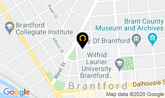 David Maltby Law Office in Brantford map