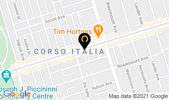 David Scott Cosmetics in Toronto map