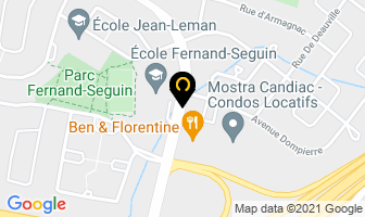 David Smith Architecte in Candiac map