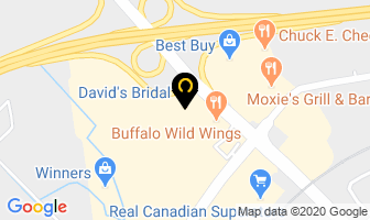 David's Bridal in Mississauga map