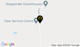 Daw Service Centre in Pelham map