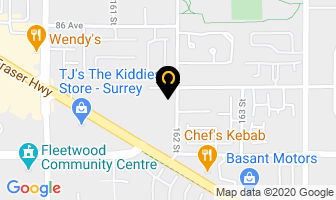 Dawn Registered Massage Therapy Clinic in Surrey map