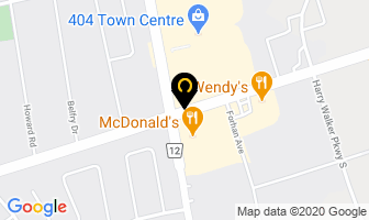 Dawson Dental Centres in Newmarket map
