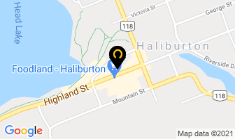 Dawson Insurance Brokers Ltd in Haliburton map
