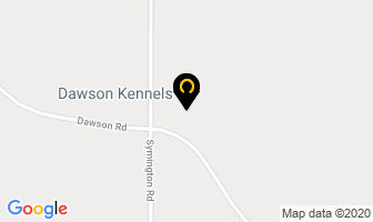 Dawson Kennels in 150 Mile House map