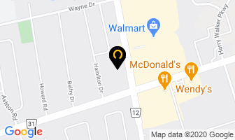 Daybreak Restaurant in Fort Saskatchewan map
