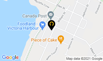 Dayden Salon in Stayner map