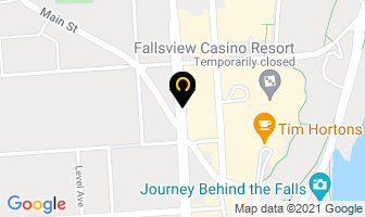Days Inn Fallsview District in Niagara Falls map
