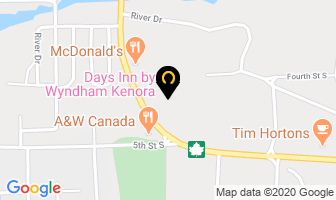 Days Inn Kenora in Kenora map