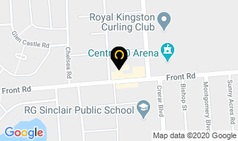 Days On Front in Kingston map