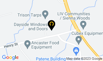 Dayside Windows And Doors in Brantford map