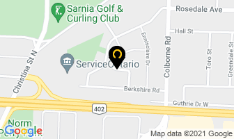 Db Burnard & Associates in Sarnia map