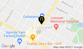 Dc Boertien Financial Services Inc in Listowel map