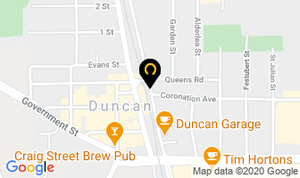 Dcg Investments Inc in Duncan map