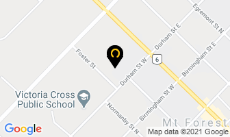 Ddr Americas Inc in Mount Forest map
