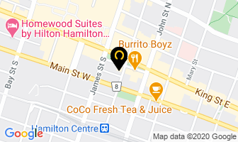 De Rubeis Chetcuti Llp in Hamilton map
