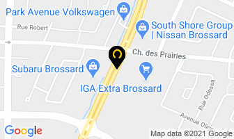 D&eacute;jeuner Eggstyle in Brossard map