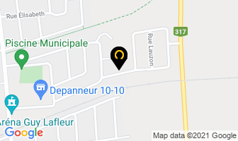 D&eacute;panneur 10-10 in Thurso map