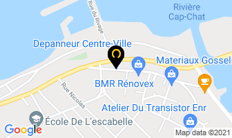 D&eacute;panneur Centre-Ville in Cantley map