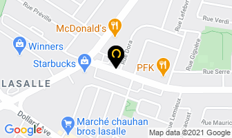 D&eacute;panneur Super Prix in Lasalle map