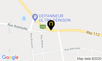 D&eacute;panneur Ultra Denison in Shefford map