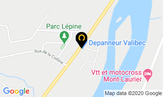 D&eacute;panneur Valibec in Lebel-sur-Quévillon map