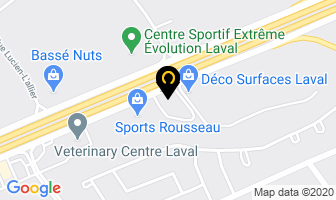 D&eacute;p&ocirc;t Granit Plus in Beauharnois map