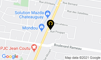 D&eacute;ziel Roger Inc in Saint-Hyacinthe map