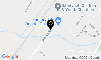 Dealing With Dogs Ltd in Oakville map
