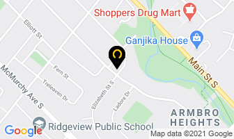 Debbie Fox Piano-Voice-Theory Lessons in Brampton map