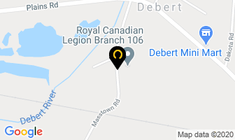 Debert Child Development in Debert map
