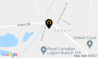 Debert Elementary School in Debert map