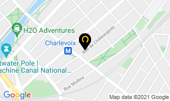 Decarufel R in Montreal map