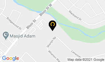 Decoratestore.com Ecommerce in Mississauga map