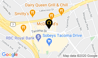Decus Massage Centre in Dartmouth map
