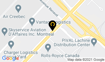 Deep Truck Wash in Dorval map
