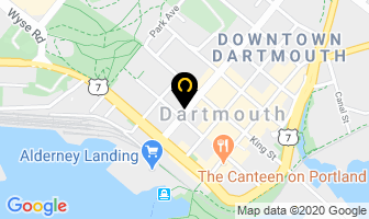 Deep Vision Inc in Dartmouth map