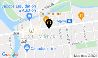Deep Waters Music in Saint Marys map